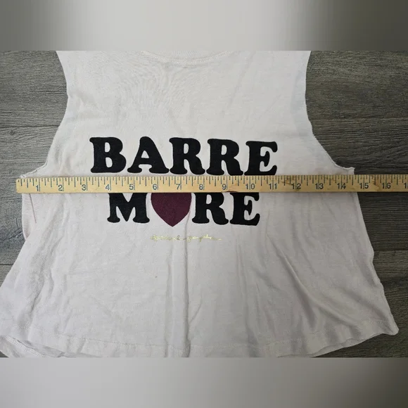 Spiritual Gangster Barre More Pink Sleeveless Swing Crop Top XS Athletic - Picture 4 of 9